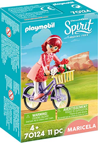 PLAYMOBIL 70124 Spirit - Riding Free Maricela mit Fahrrad, bunt