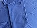 ECOWISH Women's Cut Out Shoulder Tops Halter Neck Lace Up Shirt Basic Tee Blouse US M Blue
