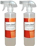 Indigo Wild Zum Clean 16oz Orange Bergamot Multisurface Cleaner Set of 2