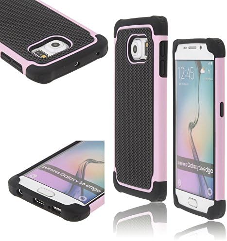Oriental Style Samsung Galaxy S6 Edge 2 in1 Ball Design Case Cover Pink