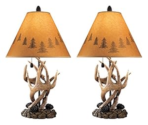 Two novelty table lamps