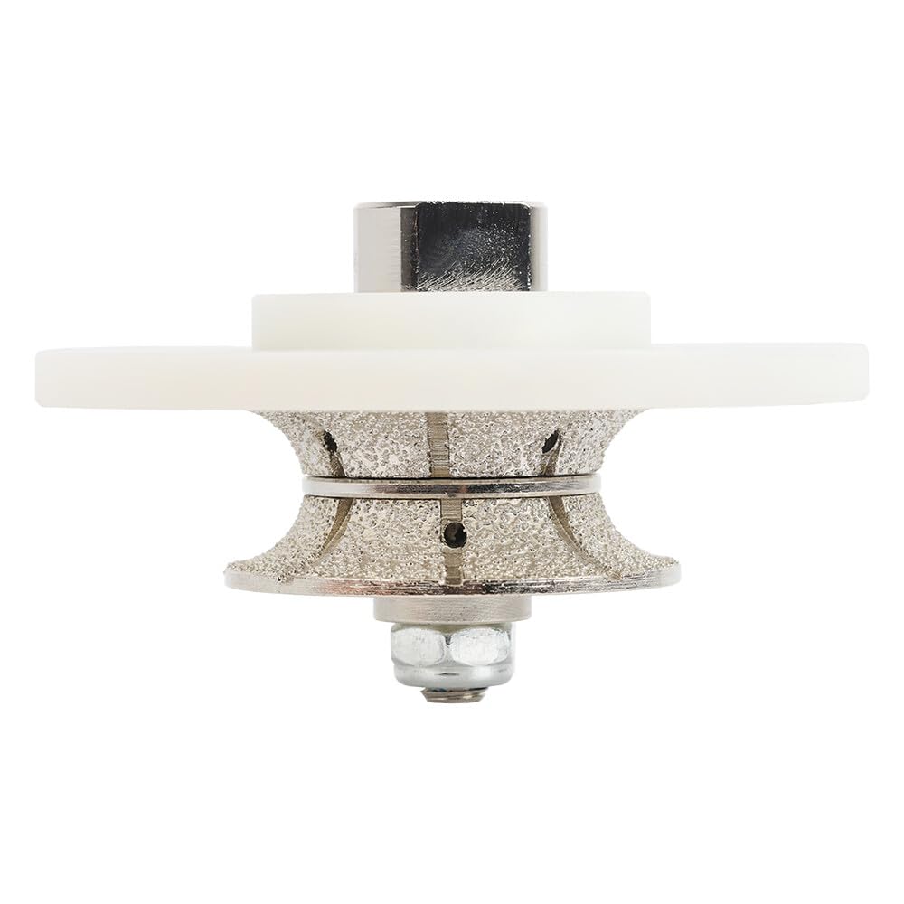 Raizi V Type 22mm Angle Grinder Full Bullnose Diamond Hand Profile Router Bits for Marble Granite Porcelain Ceramic Tile