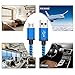 2Pack 6.6Ft Micro USB Charger Fast Cable Compatible for Samsung Galaxy A6 S6 S7 Edge Active S4 S3 Note 5 2 J3 J5 J7 J8 J1 Core Prime Grand Alpha Amp prime 2 3 Tab Droid Turbo, Moto G3, G4, G5 Plus
