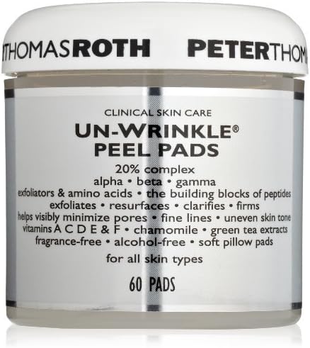 Peter Thomas Roth Un wrinkle Peel Pads, 60 Count by Peter Thomas Roth