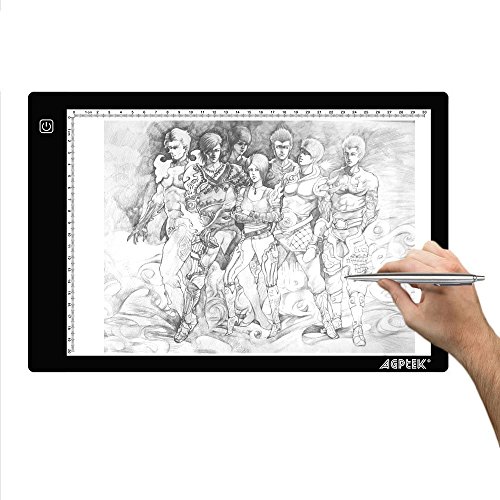 Agptek 9.45x14.17 inch led artcraft tracing light pad a…