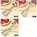 Cookie Scoop Set(Small Large Medium) Melon Baller Scoop for Baking,Meatball,Melon,Muffin,Ice Cream Scooper-Heavy Duty Stainless Steel