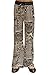Golden Black Big Girls Printed Jersey Palazzo Pants