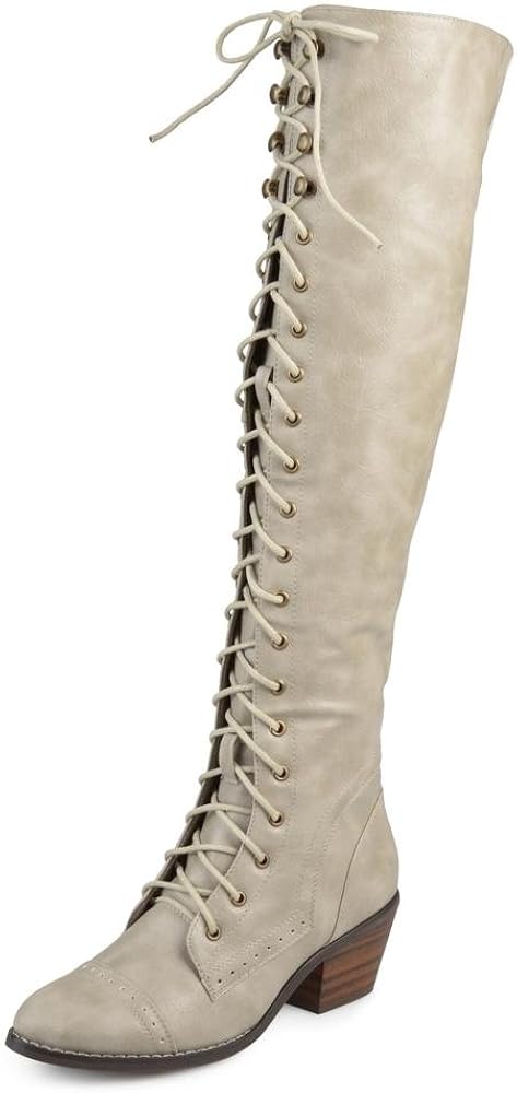 bazel over the knee combat boot