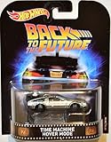 2017 Hot Wheels Retro Entertainment Real Riders Back To The Future Time Machine Hover Mode