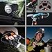 Nestling USB Rechargeable LED Bike Light Set, 1200 Lumen Bicycle Headlight Cree XM-L2 LED Waterproof Bike Front Light Handheld Flashlight with 4400mAh Battery