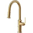 Gerber Kinzie Single Handle Kitchen Faucet, Brushed Bronze, D454437BB