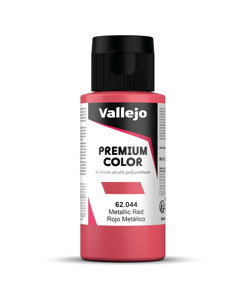 Vallejo Premium Color 60 ml Paint - Metallic Red