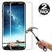 [2 Pack] Samsung Galaxy S7 Screen Protector Tempered Glass 3D Full Curved [9H Hardness][Ultra Clear][Anti Scratch][Bubble Free] Tempered Glass Screen Protector Film for Samsung Galaxy s7