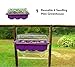Window Garden Organic Herb Seed Grow Kit for Starting an Herb Garden. Includes the Popular Space Saving Veg Ledge Suction Cup Window Shelf and Mini Greenhouse. Perfect Herb Garden Gift for All Ages.
