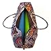 Kindfolk Yoga Mat Duffle Bag Patterned Canvas with Pocket and Zipper (Celestial Duffel)thumb 3