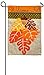 Evergreen Flag Fall Leaves Burlap Garden Flag - 12.5 x 18 Inches Outdoor Decor for Homes and Gardens