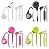 Headphone-Heavy-Bass-Stereo-Earphones-Earbuds-Noise-Isolating-Tangle-Free-Headsets-CBGGQ-in-Ear-Headphones-with-Remote-Microphonefor-iOS-and-AndroidLaptopsGamingBlackWhitePinkGreen-4-Pack CBGGQ Headphone Heavy Bass Stereo Earphones Earbuds Noise Isolating Tangle Free Headsets in Ear Headphones with Remote…