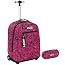 Appack Big Trolley Scuola 2 In 1 Blu - 35 Litri, Doppio Uso Come Zaino, Maxi Ruote 75 Mm, Barra Telescopica, Per Bambini E Ragazzi