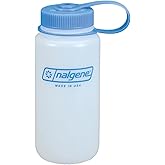 Nalgene HDPE 16oz Wide Mouth BPA-Free Water Bottle