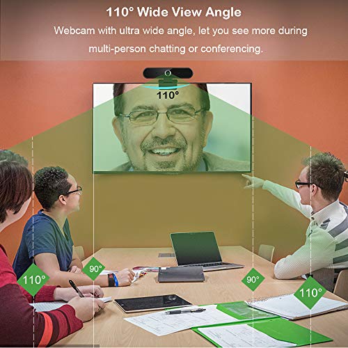 2020 [Upgraded] Computer Camera,1080P HD cam with Microphone