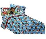 Spin Master Nickelodeon Paw Patrol Kids Twin Bedding Sheet Set