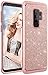 Samsung Galaxy S9 Plus Case, Style4U Phone Cover [Shockproof] S9+ Stylish Case Sparkle No-Mess Glittler Armor Bling Protective Phone Cover for Samsung S9 Plus [Rose Gold / Rose Gold]