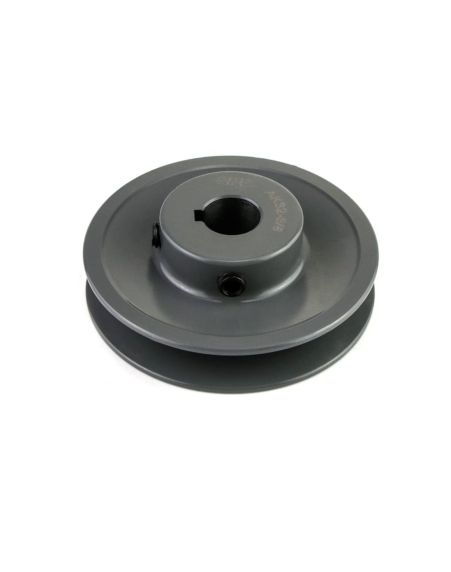 Photo 1 of QWORK Single Groove Web Sheaves, 3.25" OD 5/8" Bore V-Belt Sheave for V-Belt, AK3258