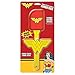 ICUP DC Comics Wonder Woman Silicone Spatula With Removable Head & Plastic Cookie Cutter Combo
