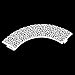 Tinksky Cupcake Wrapper Vine Filigree Lace Wraps Liner Wedding Valentine'S Day Party Cake Decoration (White), Pack Of 120