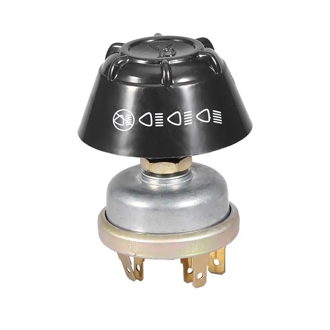 Qiilu Car Horn Switch,12V Waterproof Light Horn Switch Push Button ABS