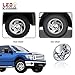 LEDKINGDOMUS F150 Center Caps, 4pcs Center Caps for 1997-2004 Ford F150 Expedition Lincoln 5 Lug 16