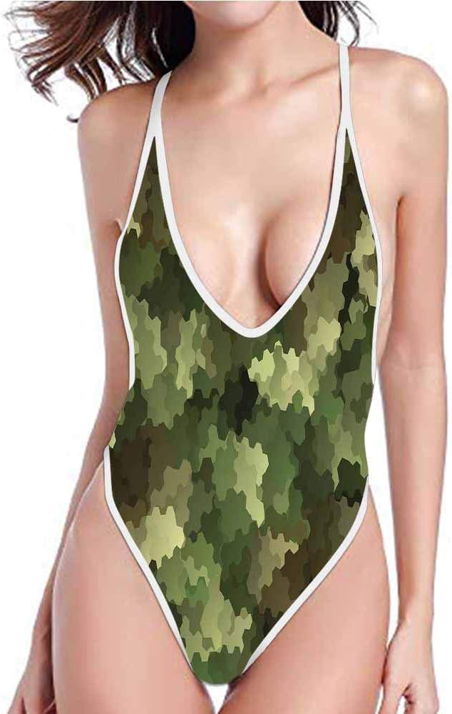 kjhep lk Sports one-Piece Swimsuit Bikini Wax Hair Removal