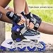 Aceshin Adjustable Inline Skates for Kids, Safe and Durable, Illuminating Roller Blades for Boys and Girls