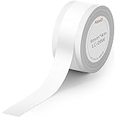 MakeID L1-C Label Maker Tape, 9mm x 4m (0.35" x 13'), Waterproof Thermal Laminated, Self-Adhesive Continuous Roll for L1-C