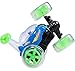 Top Race Remote Control Car Cyclone Twister RC Stunt Car with LED Lights and Music - BLUE- 49Mhz