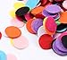 BIHRTC 1000Pcs 1 inch Mixed Color Round Felt Circle Felt Pads for DIY and Sewing Handcraft