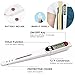 Digital Instant Read Meat Thermometer - Best Waterproof Ultra Fast Kitchen Cooking Food Thermometers, Asunnyhome Food Temperature Probes for Kitchen Outdoor Cooking Baking Liquid BBQ Grill Smokers