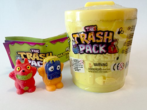 Trash Pack Trashies Series 5 - 2 Pack in a Yellow Bin