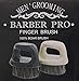 Knuckle Brush (Essential Tool For Professional Barbering & Grooming Services) (Honey Beige)