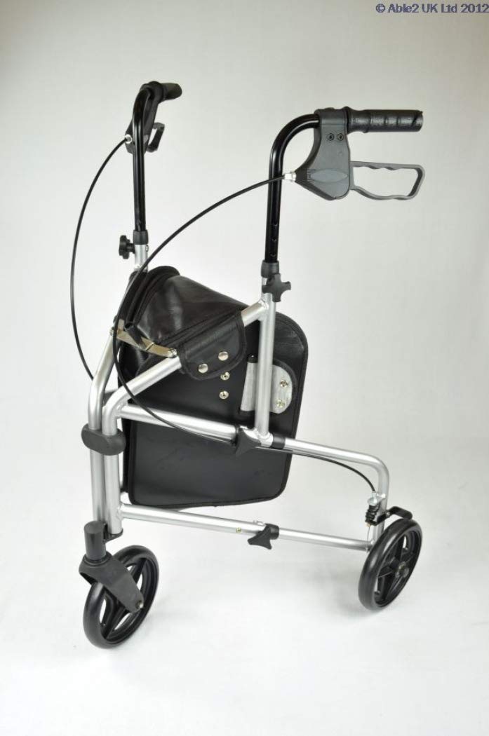 Able2 PR30275-SL Rollator 3 Wheels Aluminium Silver