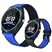 Qiufeng Smart Watch Smartwatch Bluetooth Sweatproof Phone with Camera TF/SIM Card Slot Band Replaceable for Android and IPhone Smartphones for Kids Girls Boys Men Women(Blue,2 Straps)
