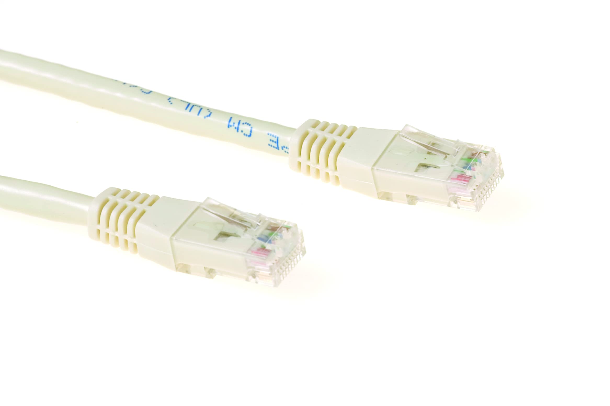 ACT CAT6 LAN Cable 10 Metre Ethernet 10/100/1000/Mbit/s RJ45 U/UTP Ethernet Cable 250 MHz PoE Full Copper Lines for Switch, Router, Patch Panel, TV, PC & Laptop - IB8410