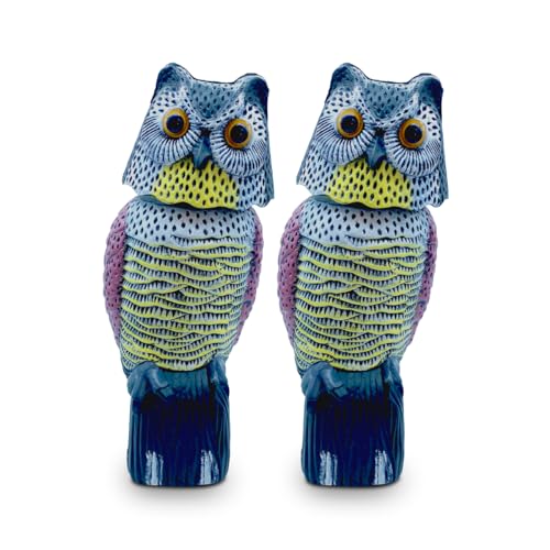 Biotop, B2400A, Confezione da 2 Guanti Spagapasseri - Girano la Testa con Il Vento - Non Necessitano di batterie.