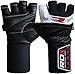 RDX Men's Leather Gym Weight Lifting Gloves 3.5