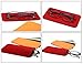 Shapenty 5 Colors Portable Felt Eyeglass Pouch Case Reading Glasses Bag Soft Slip In Sunglasses Holder Sleeve for Eye Glasses Protection and Travel Storage, 5PCS