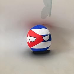 QXXKJDF 7.9-inch 3.9-inch Country Ball Plush