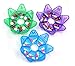 Pillthing Weekly 7 Sided Pill Organzier 3 pack 1 each of Blue Green Purple. Small Pill Box for Travel with Medical Alert Card