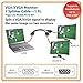 Tripp Lite VGA Monitor Y Splitter Cable (HD15 M/2xF) 1-ft. (P516-001)