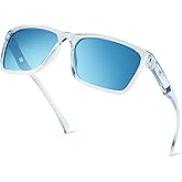 KastKing FlatRock Polarized Sport Sunglasses for Men and Women, Ideal for Driving Fishing Cycling Running, UV Protection