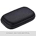 Hard Case Compatible for WD 512GB/256GB/1TB/2TB My Passport SSD Portable Storage - USB 3.1 - Black-Gray - WDBKVX5120PSL-WESN